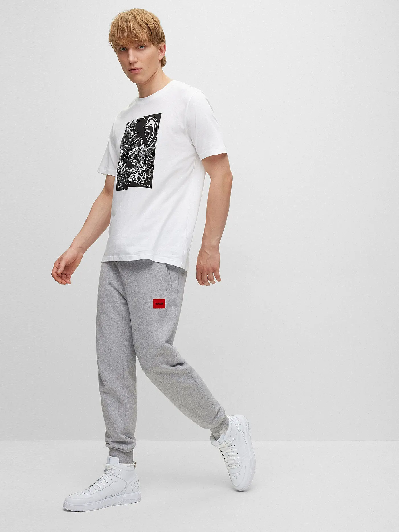HUGO | Jogginghose Doak | grau